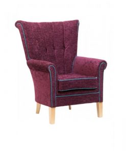 Shannon 1 Seat Lounge Chair, www.homecarechairs.co.uk , high seat chairs, Fireside Chairs, high back chairs, wingback chair, elderly chairs.