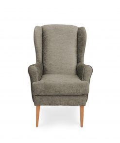 Alisson Orthopedic high seat chair in Darcy soft chenille, www.homecarechairs.co.uk , high seat chairs, Fireside Chairs, high back chairs, wingback chair, elderly chairs.