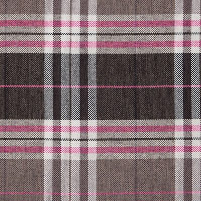 PanazHunter Check Charcoal Fuchsia